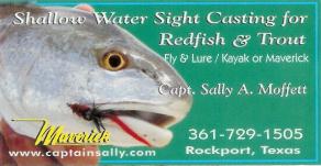 Captains Sally's Reel Run Charters, Rockport, Tx, (361)729-1505
